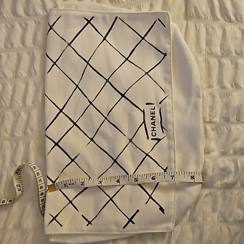 CHANEL Karl Lagerfeld Small Flap Dust Bag 100% Authentic
